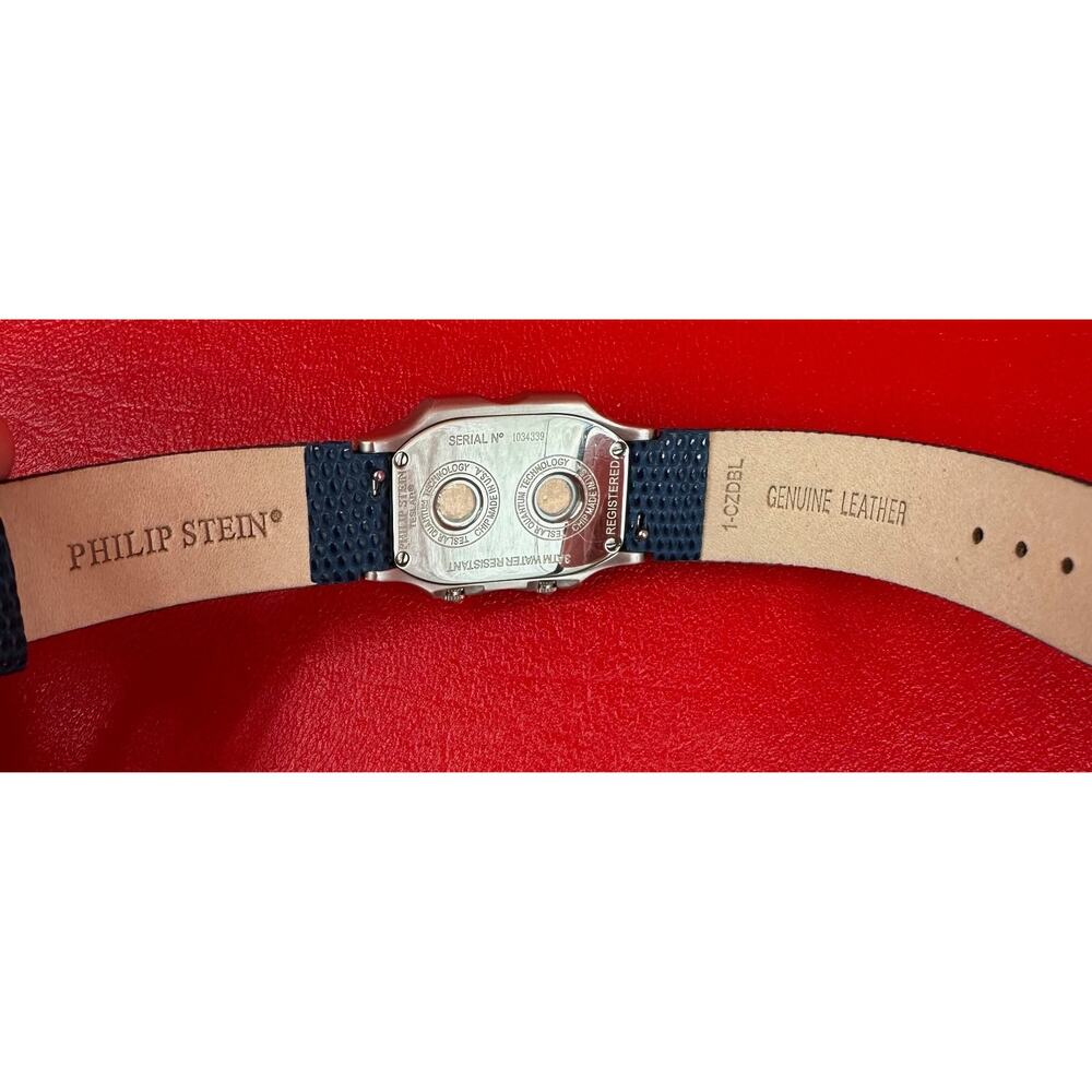 Philip Stein Teslar Mother Of Pearl Signature Collection Watch New Batteries - Picture 7 of 16